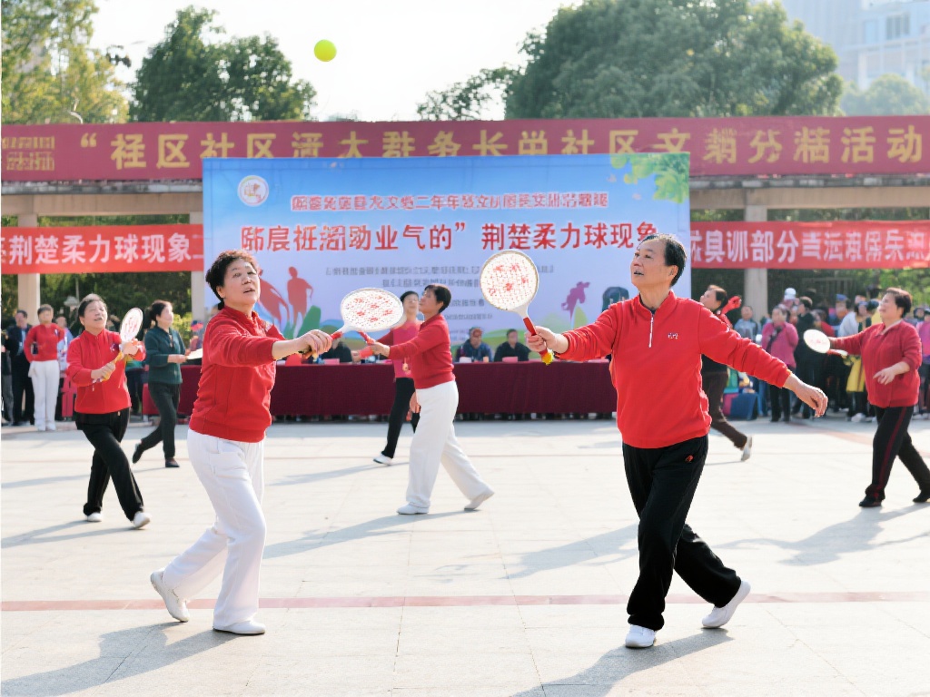 万人齐舞柔力球 荆楚大地掀健身热潮