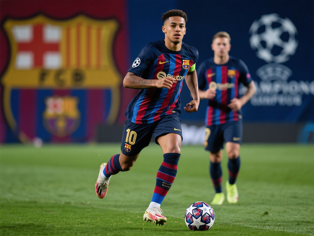 巴萨引进强援,剑指西甲与欧冠双冠荣耀 冲击西甲和欧冠双冠的道路注定不会平坦,巴