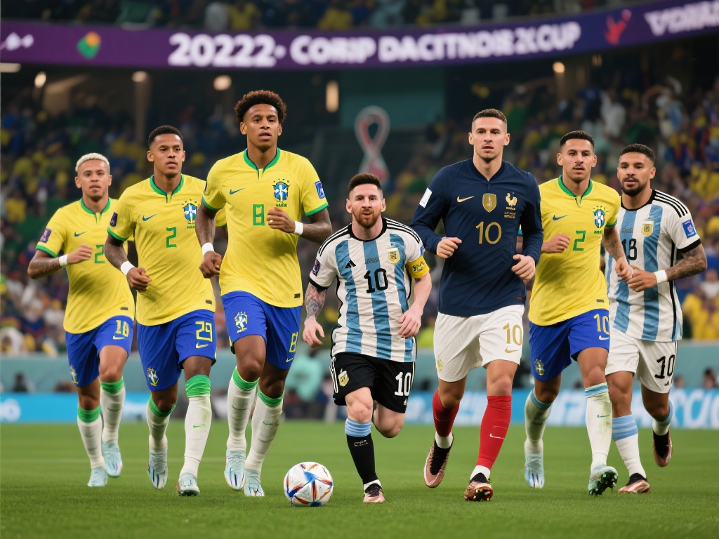 2022世界杯足球赛事前瞻:球队实力与竞赛动态预测 以实力雄厚的巴西队,经验丰富的法国队,传