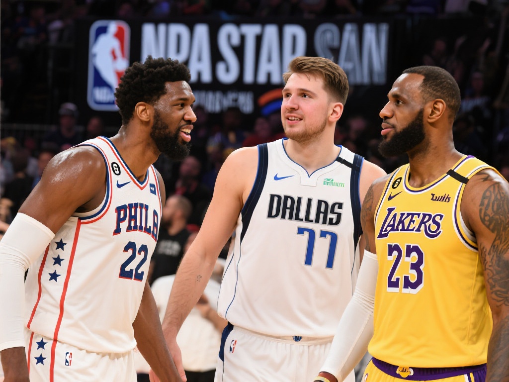 随着NBA全明星赛逼近，球迷翘首以待明星球员聚首较量